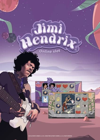 Игровой автомат Jimi Hendrix Online Slot